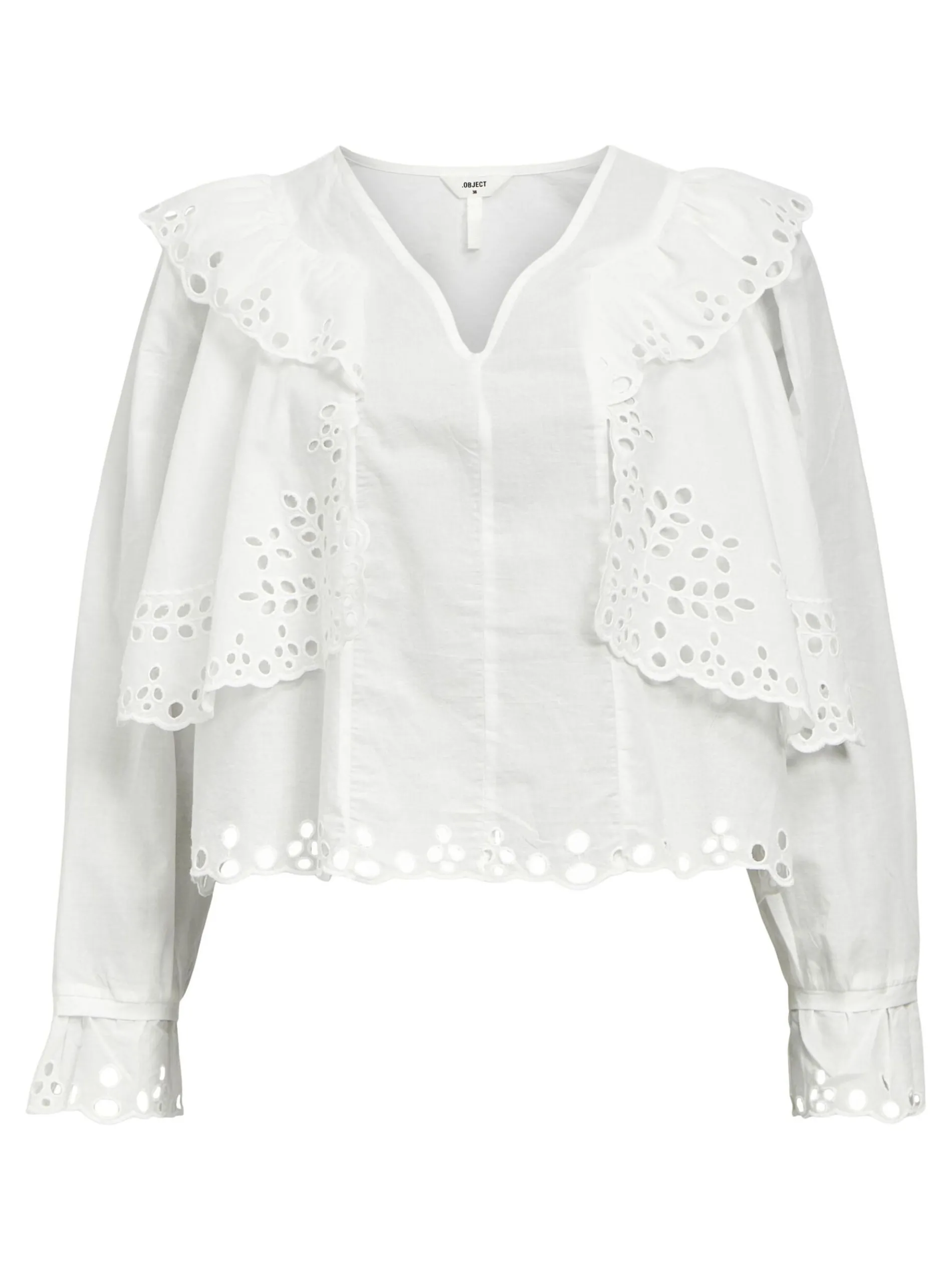 BRODERIE ANGLAISE BLOUSE