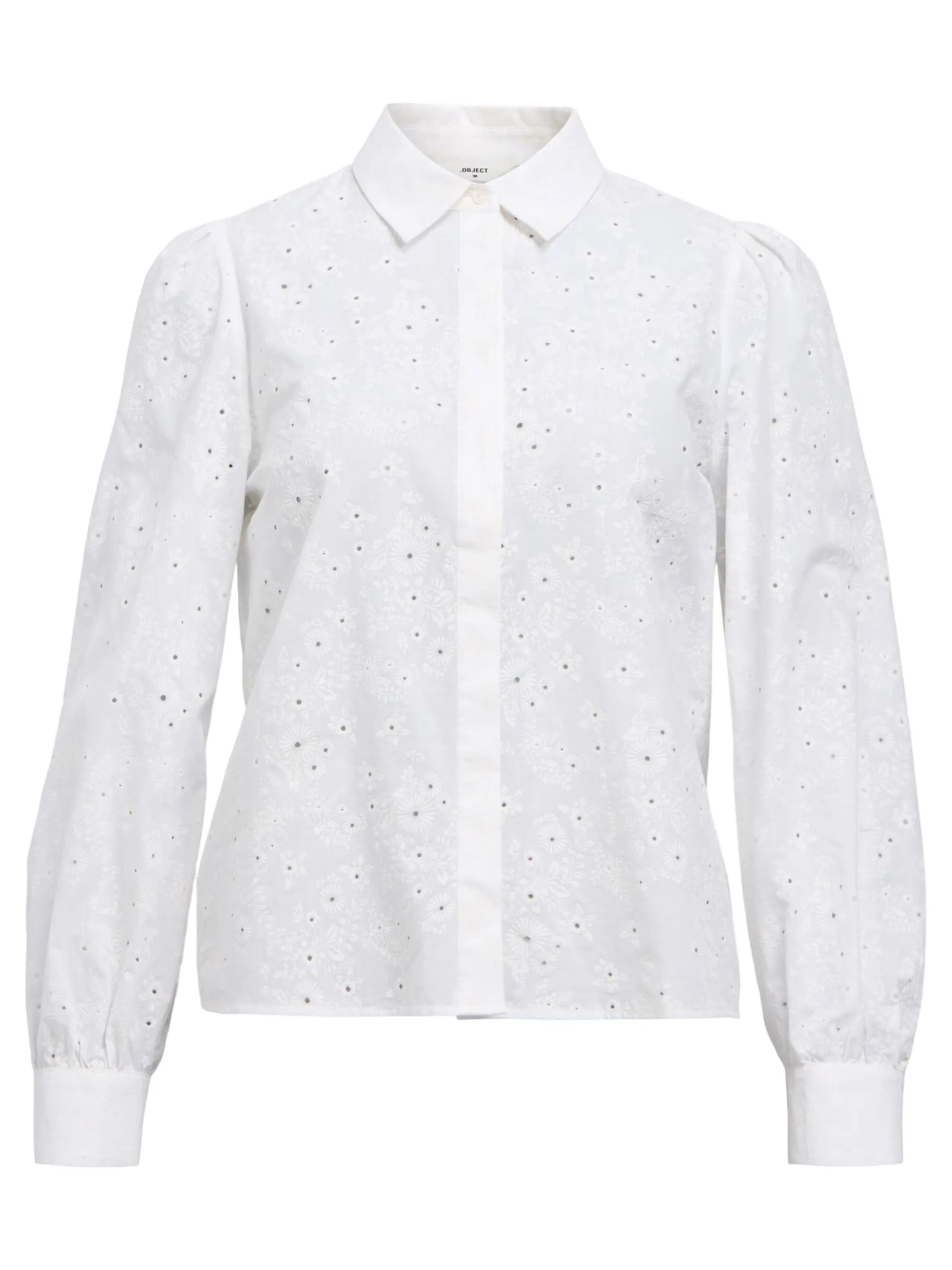 BRODERIE ANGLAISE OVERHEMD