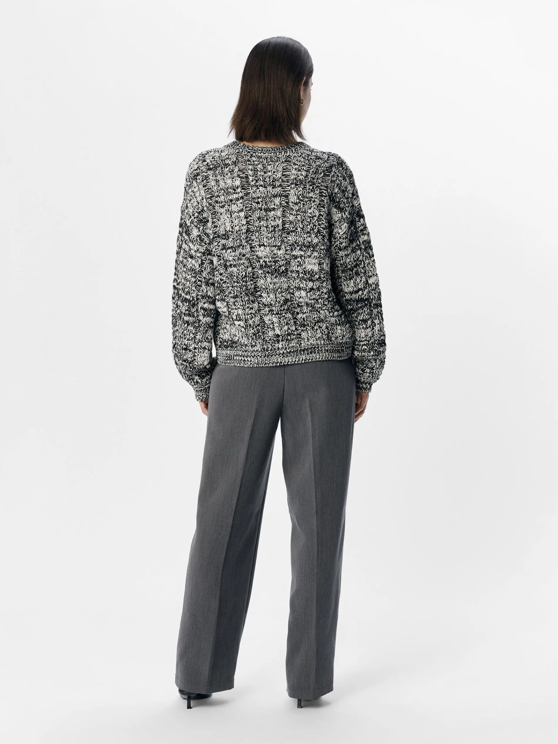 GEBREIDE KABELS SWEATER