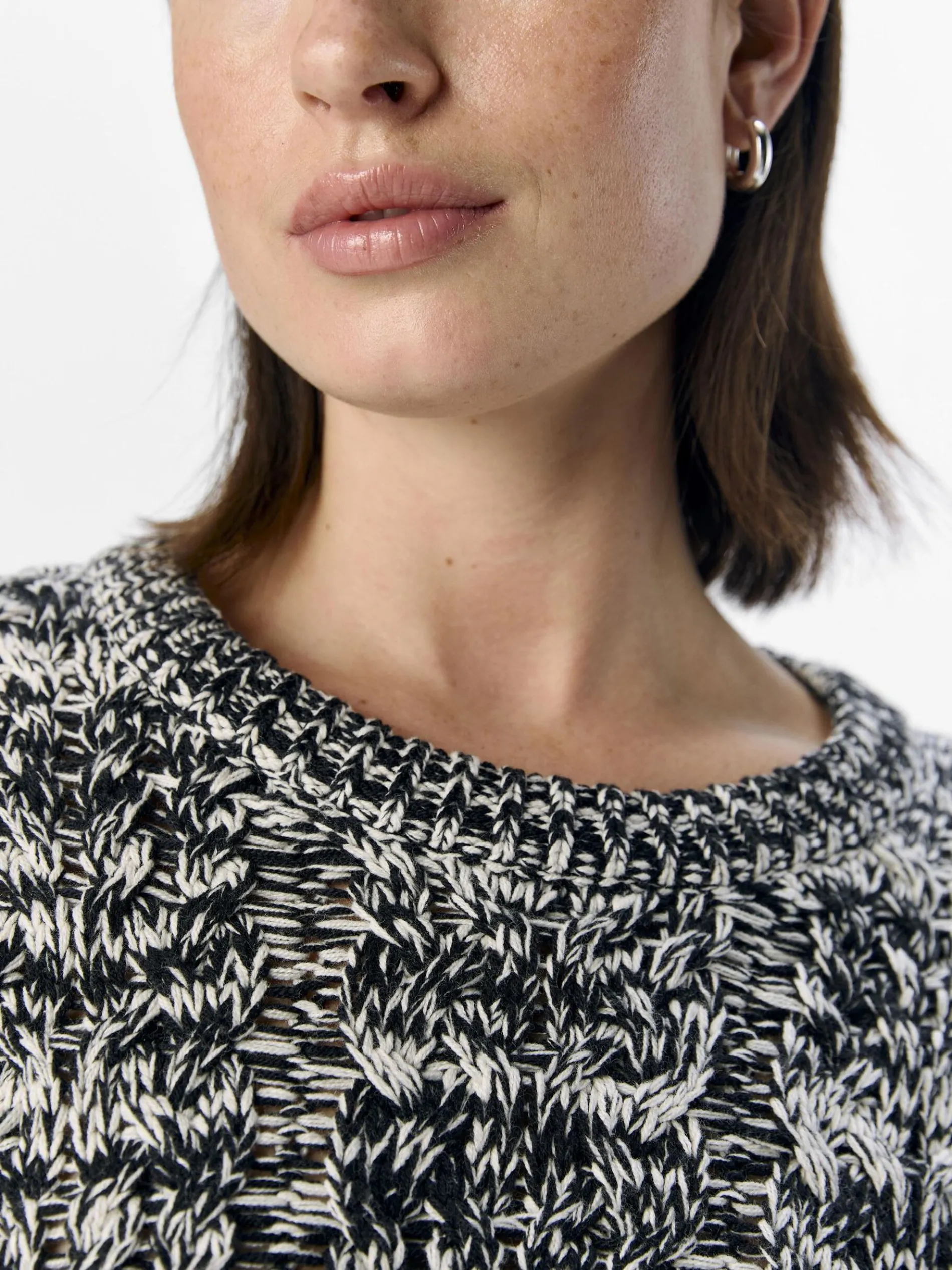 GEBREIDE KABELS SWEATER