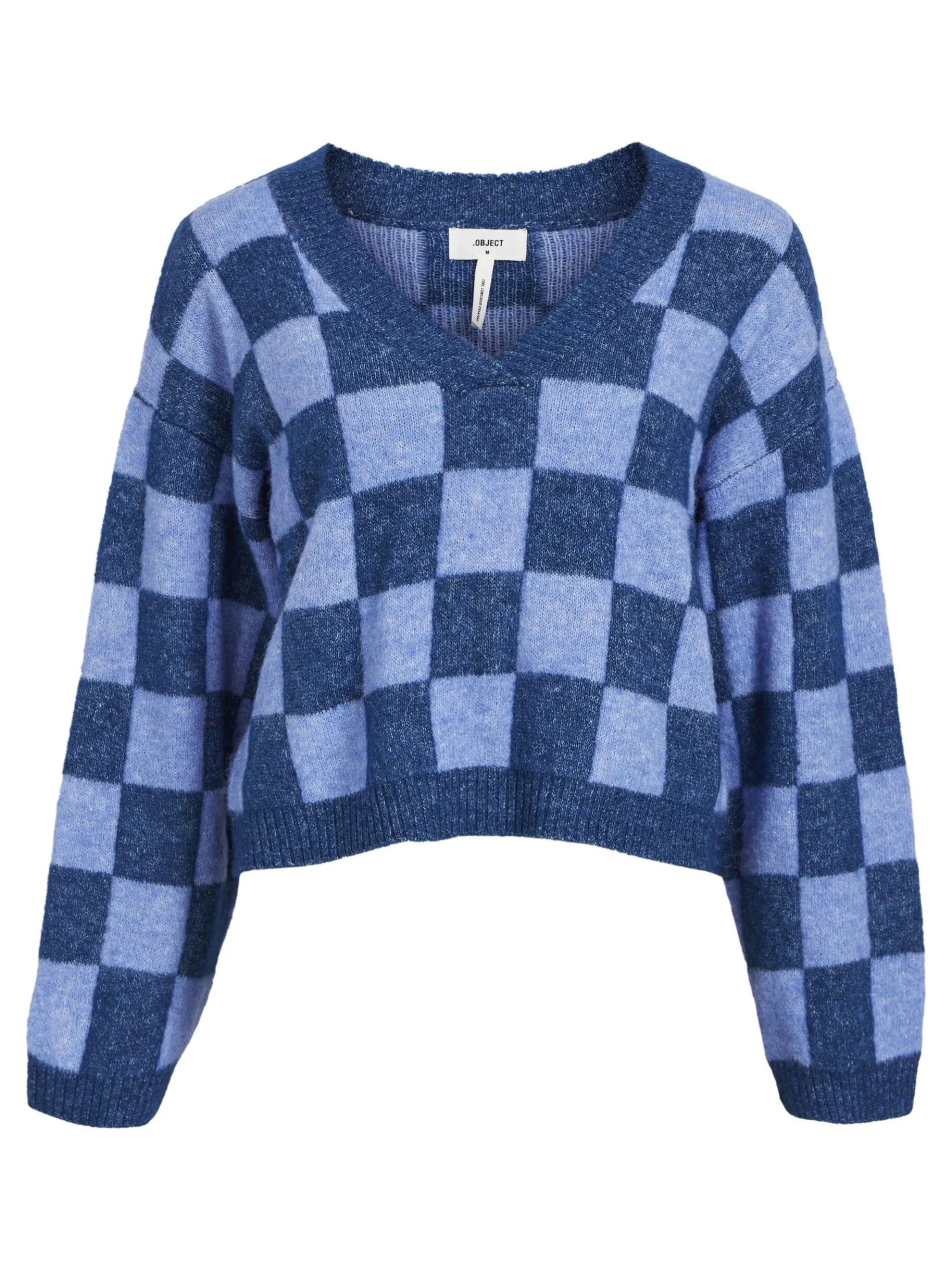 GEDESSINEERDE GEBREIDE TRUI