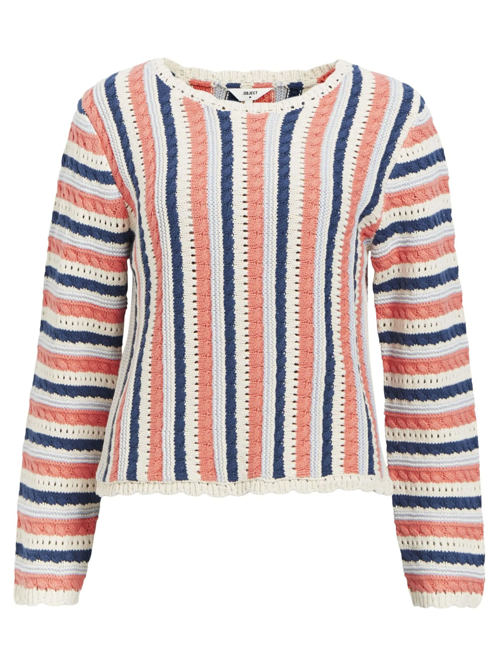 GEDETAILLEERD GEBREIDE TRUI