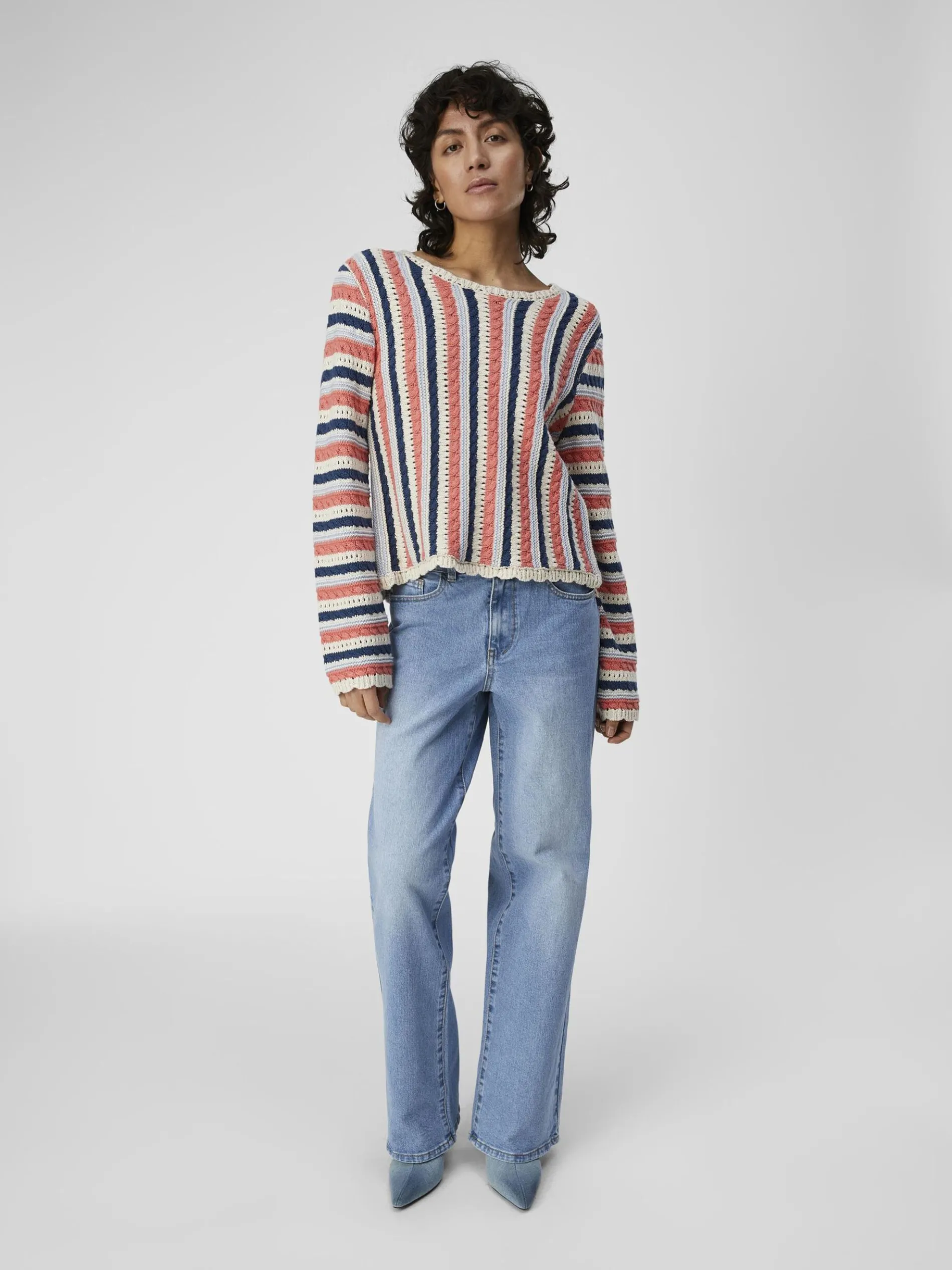 GEDETAILLEERD GEBREIDE TRUI