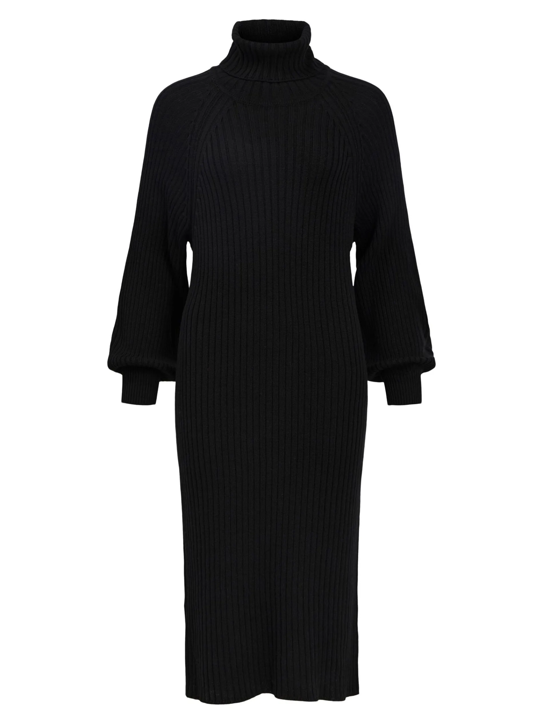 GERIBBELD GEBREIDE JURK