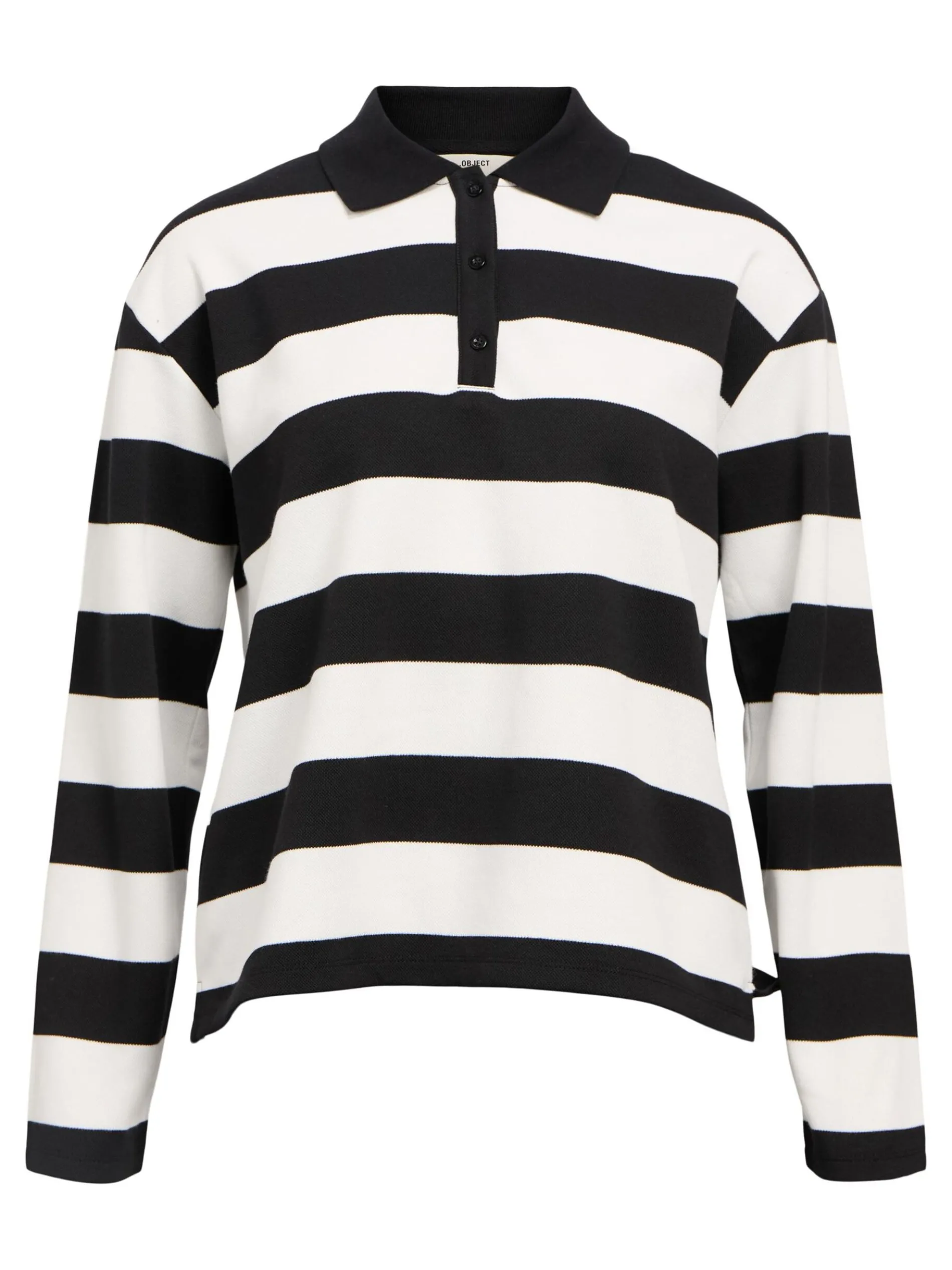 GESTREEPT POLO