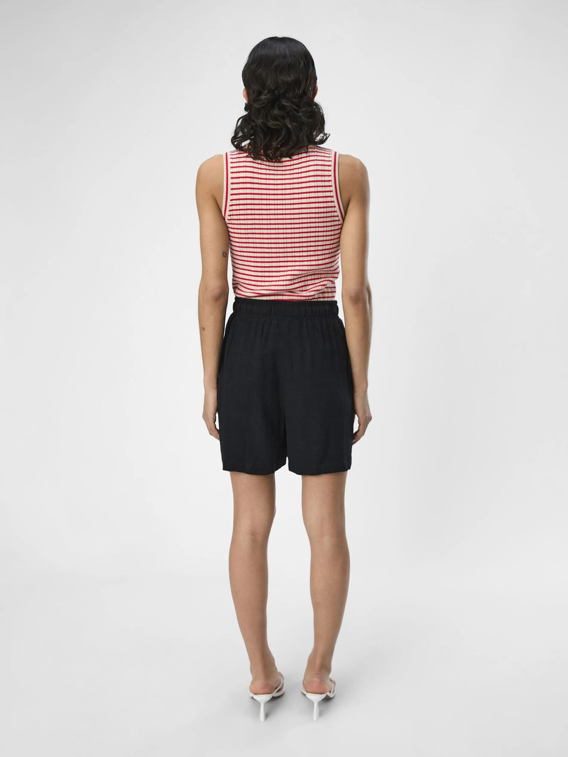 HIGH-WAIST SHORTS