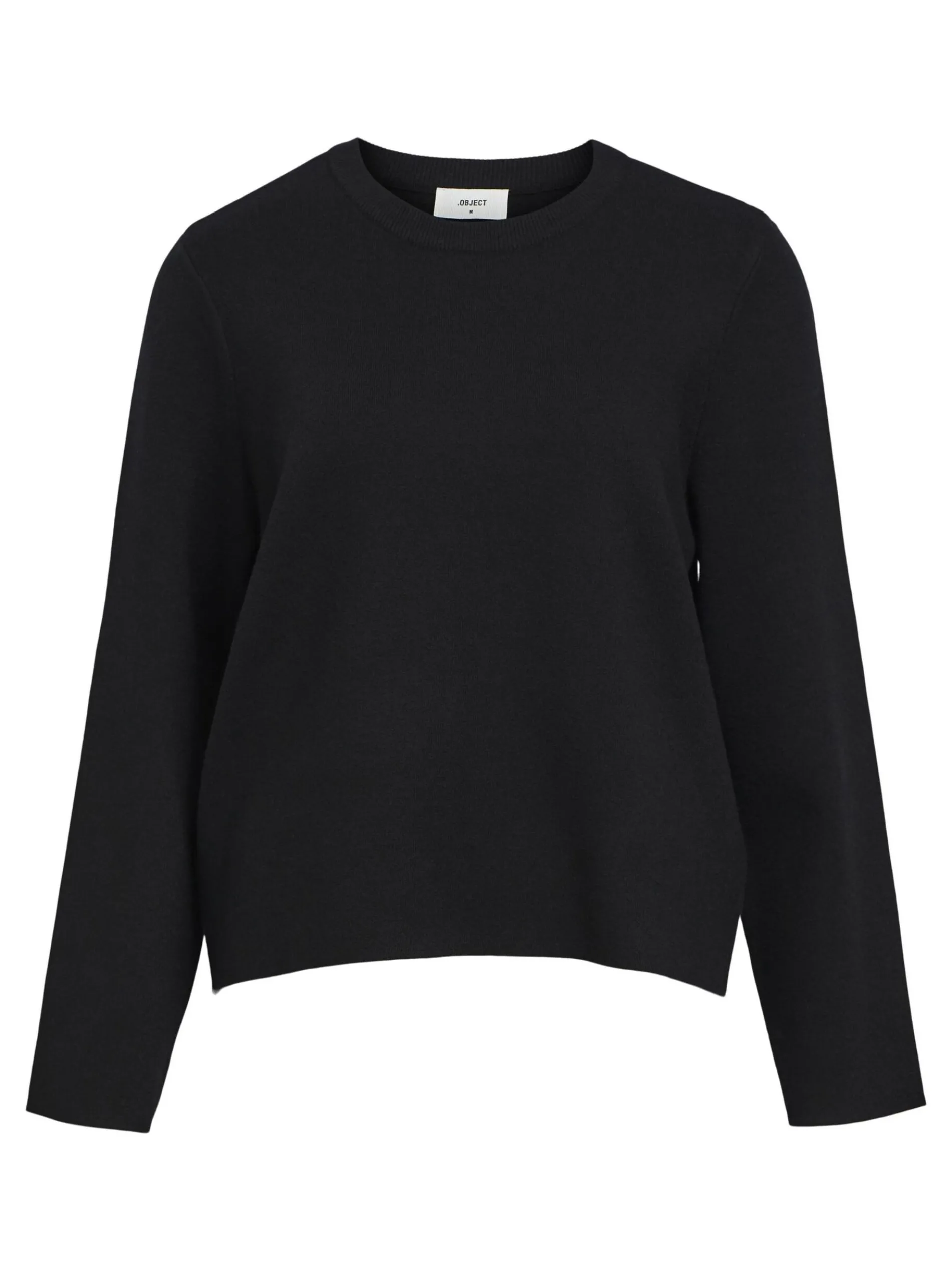 LANGE MOUWEN GEBREIDE TRUI