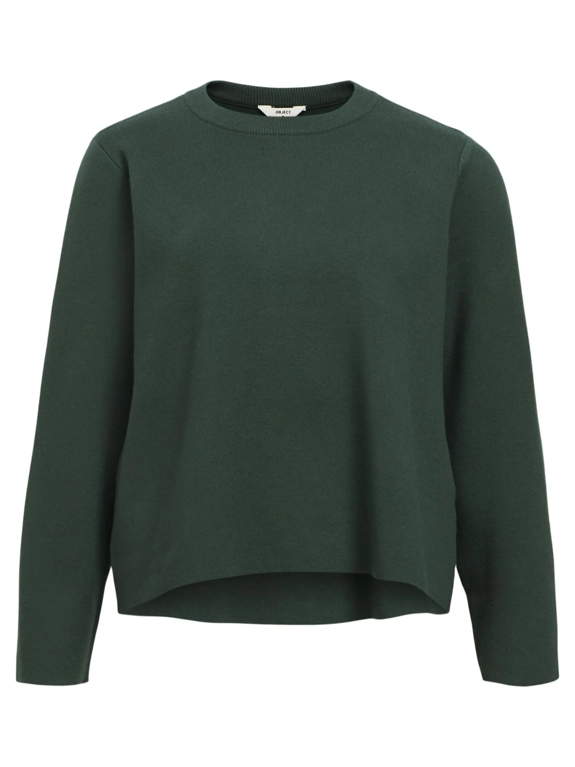 LANGE MOUWEN GEBREIDE TRUI