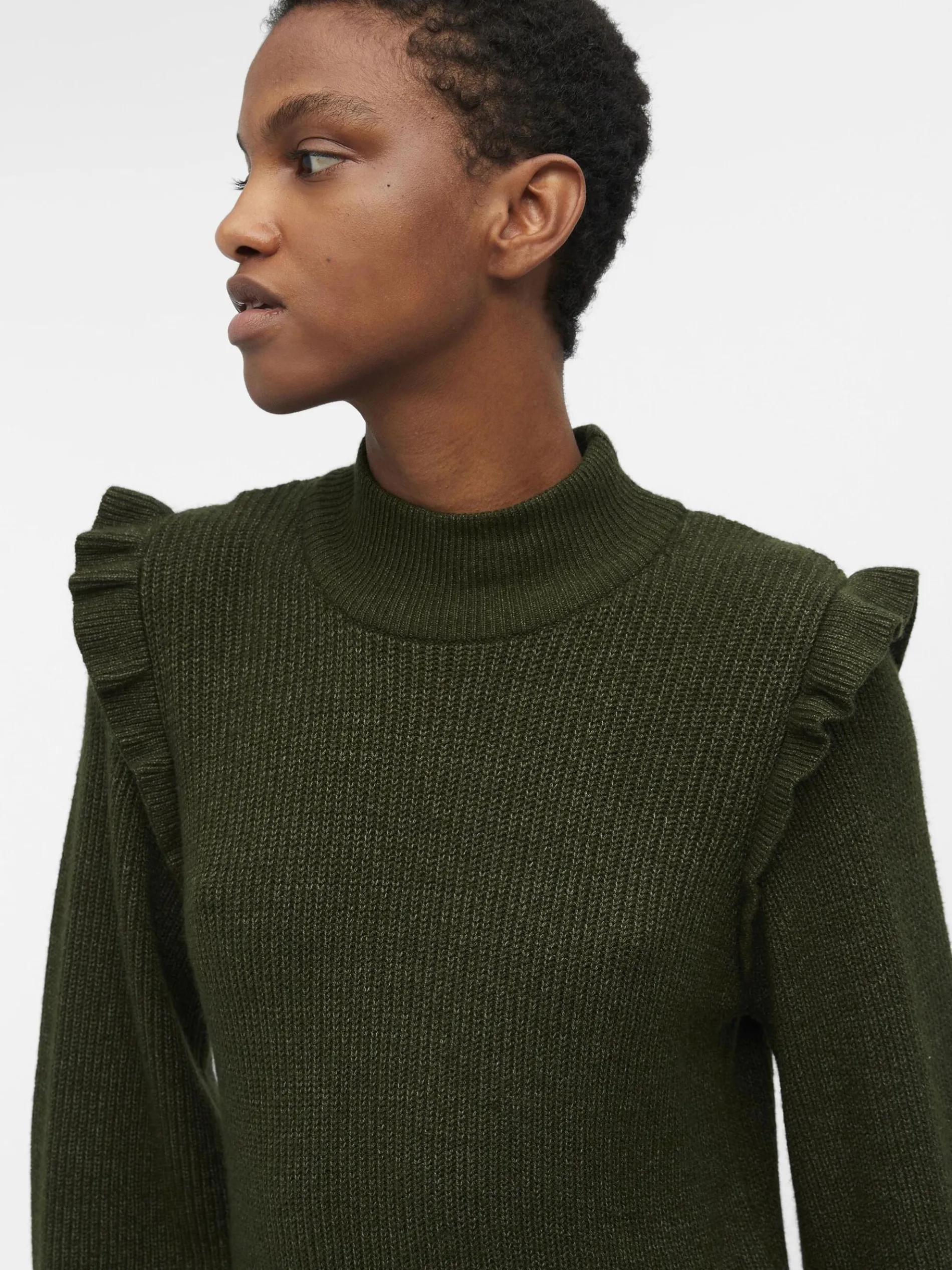 OBJMALENA GEBREIDE JURK