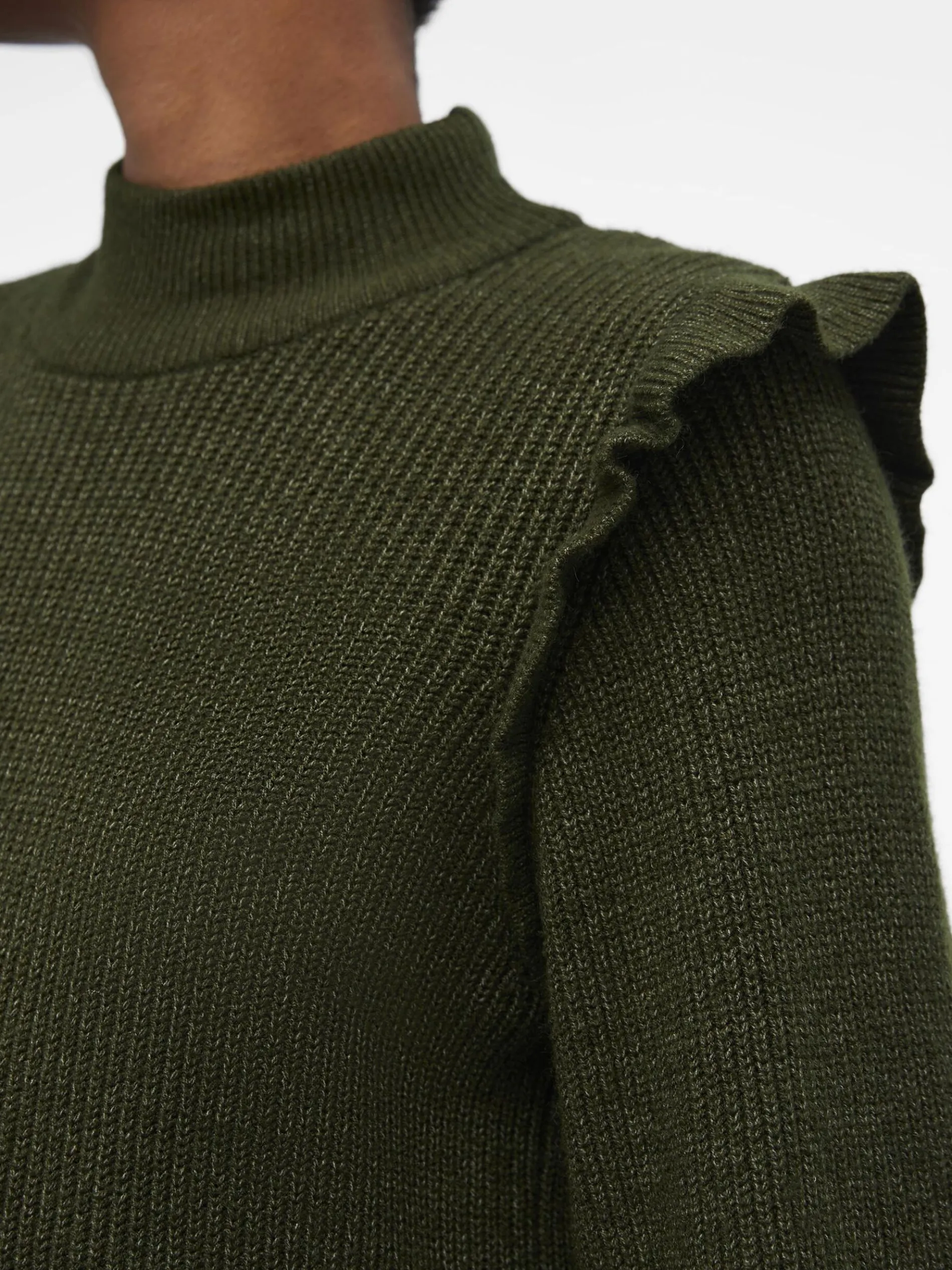 OBJMALENA GEBREIDE JURK