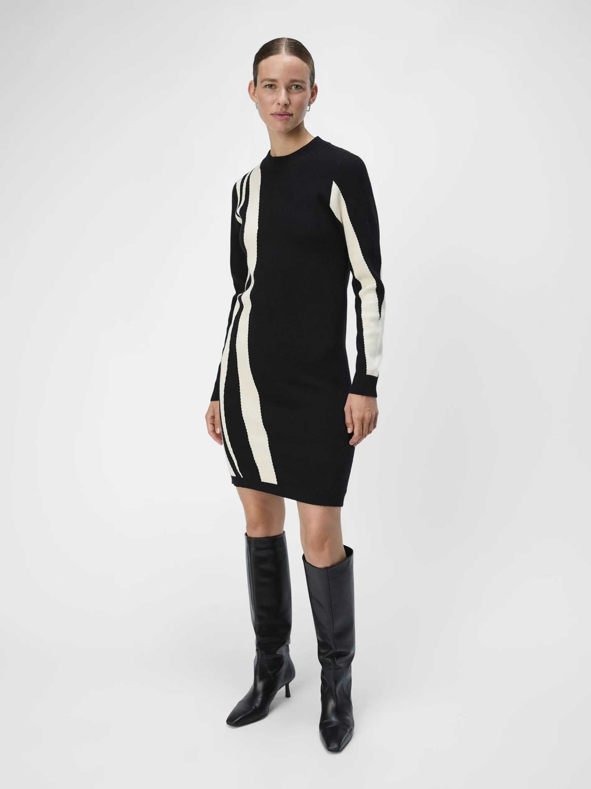 OBJRAY GEBREIDE JURK