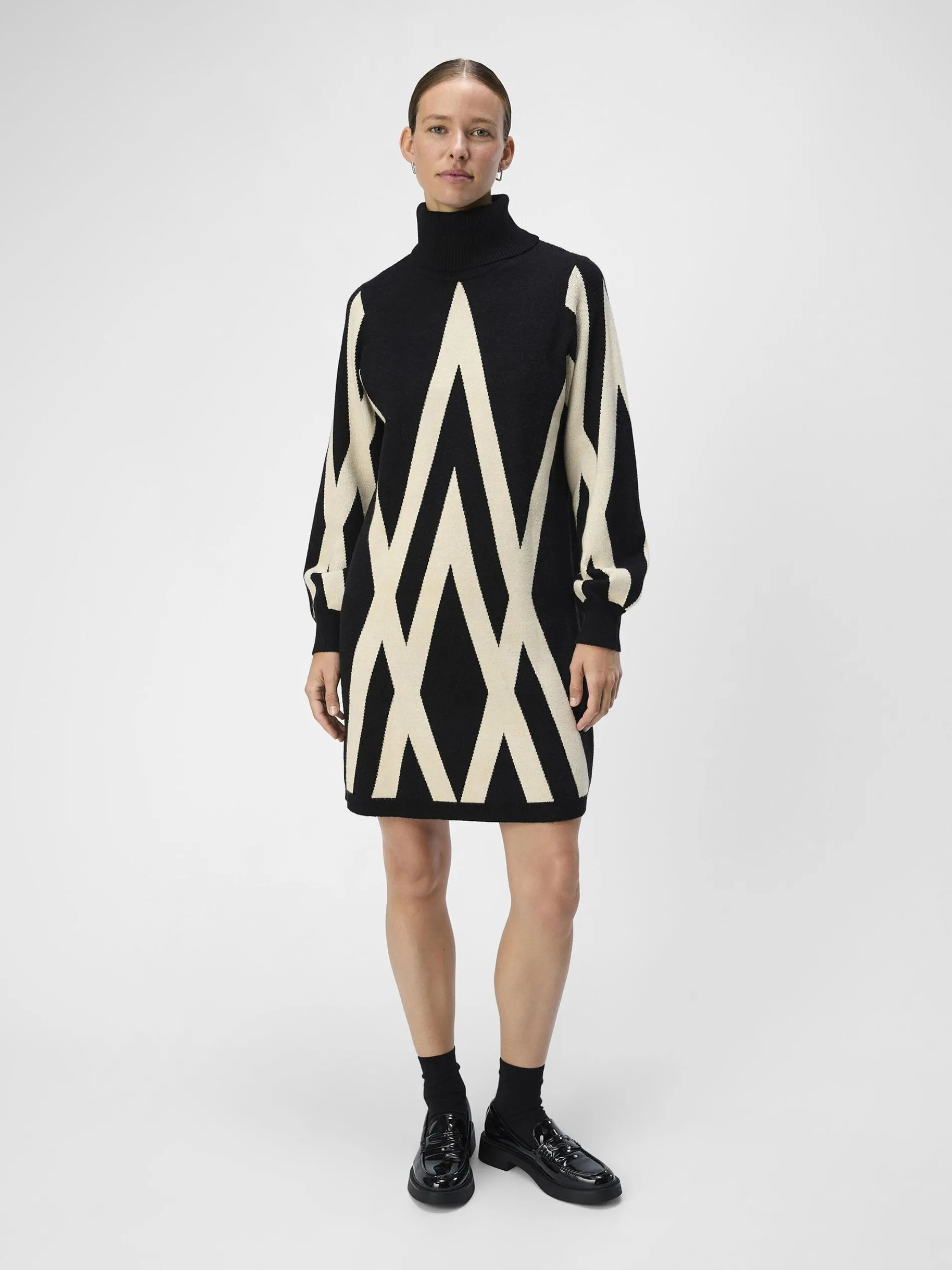 OBJRAY GEBREIDE JURK