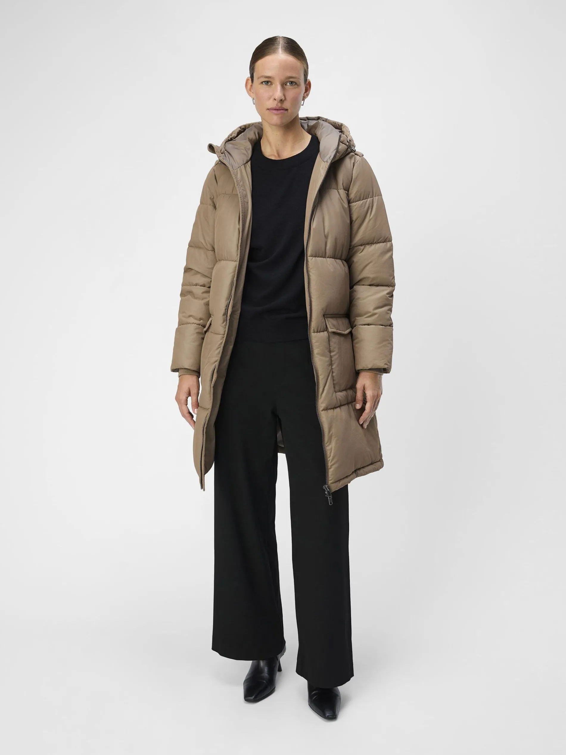 OBJZHANNA GEWATTEERDE JAS