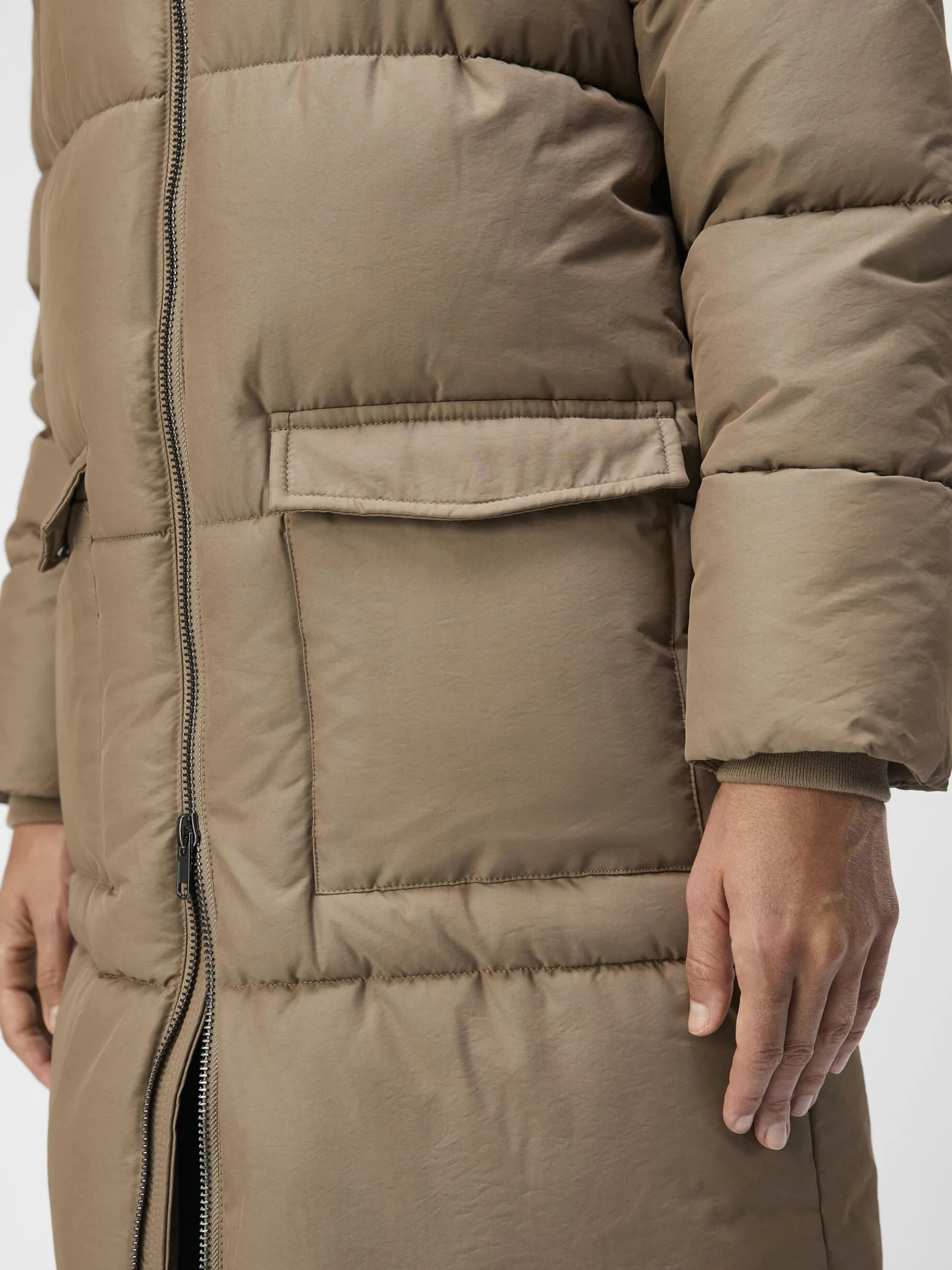 OBJZHANNA GEWATTEERDE JAS