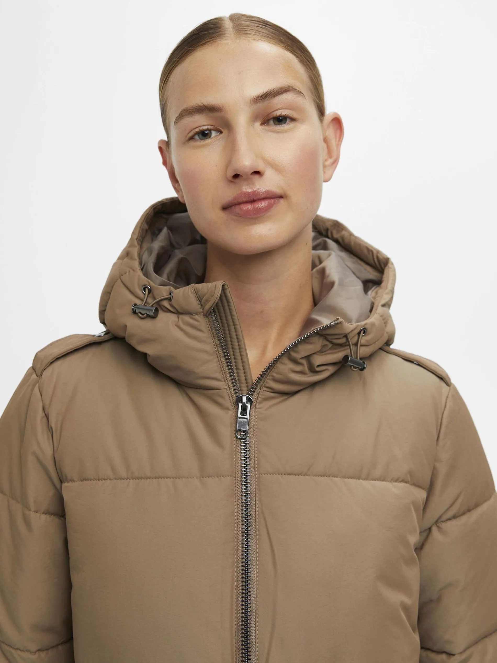 OBJZHANNA GEWATTEERDE JAS