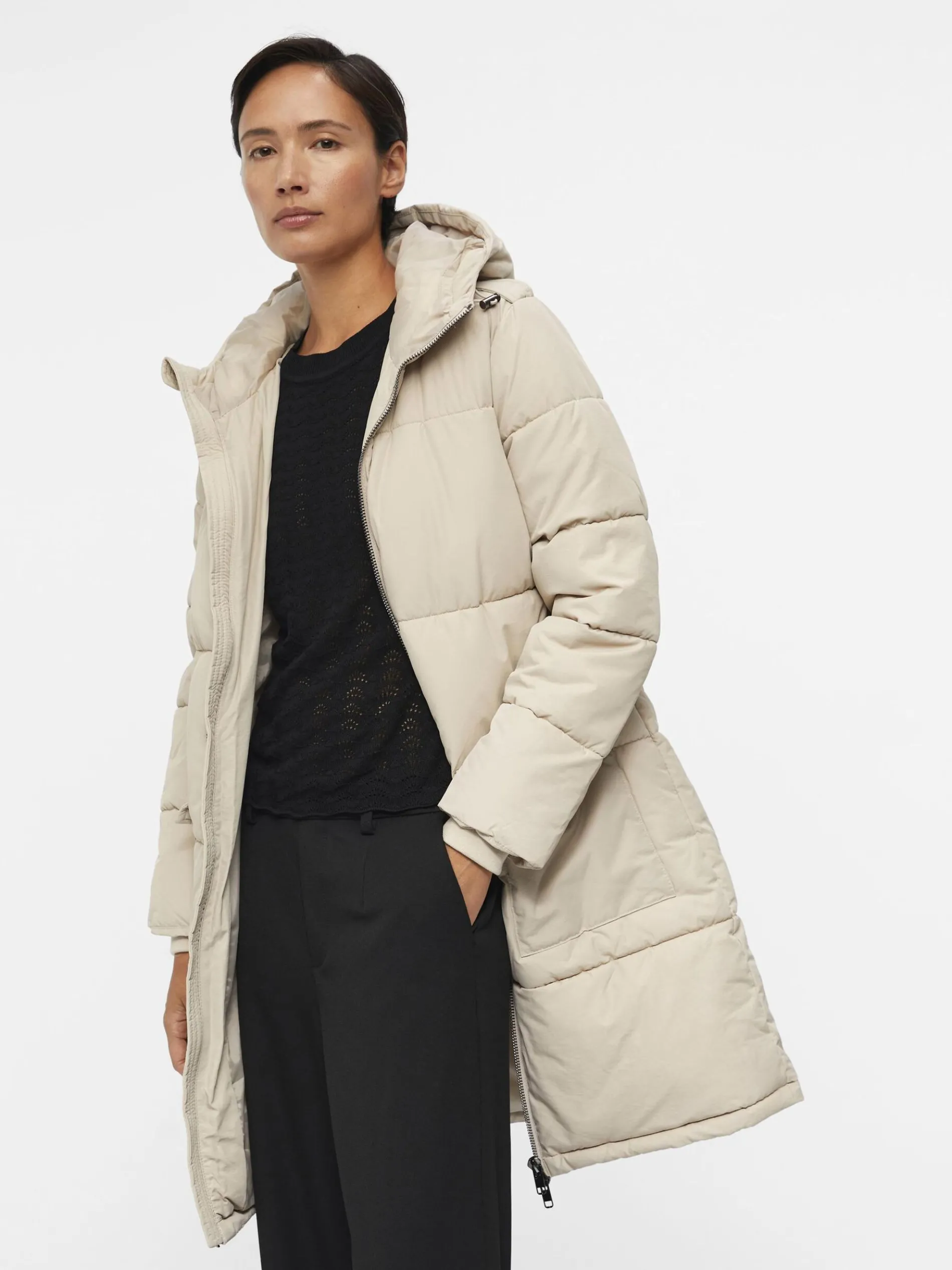 OBJZHANNA GEWATTEERDE JAS