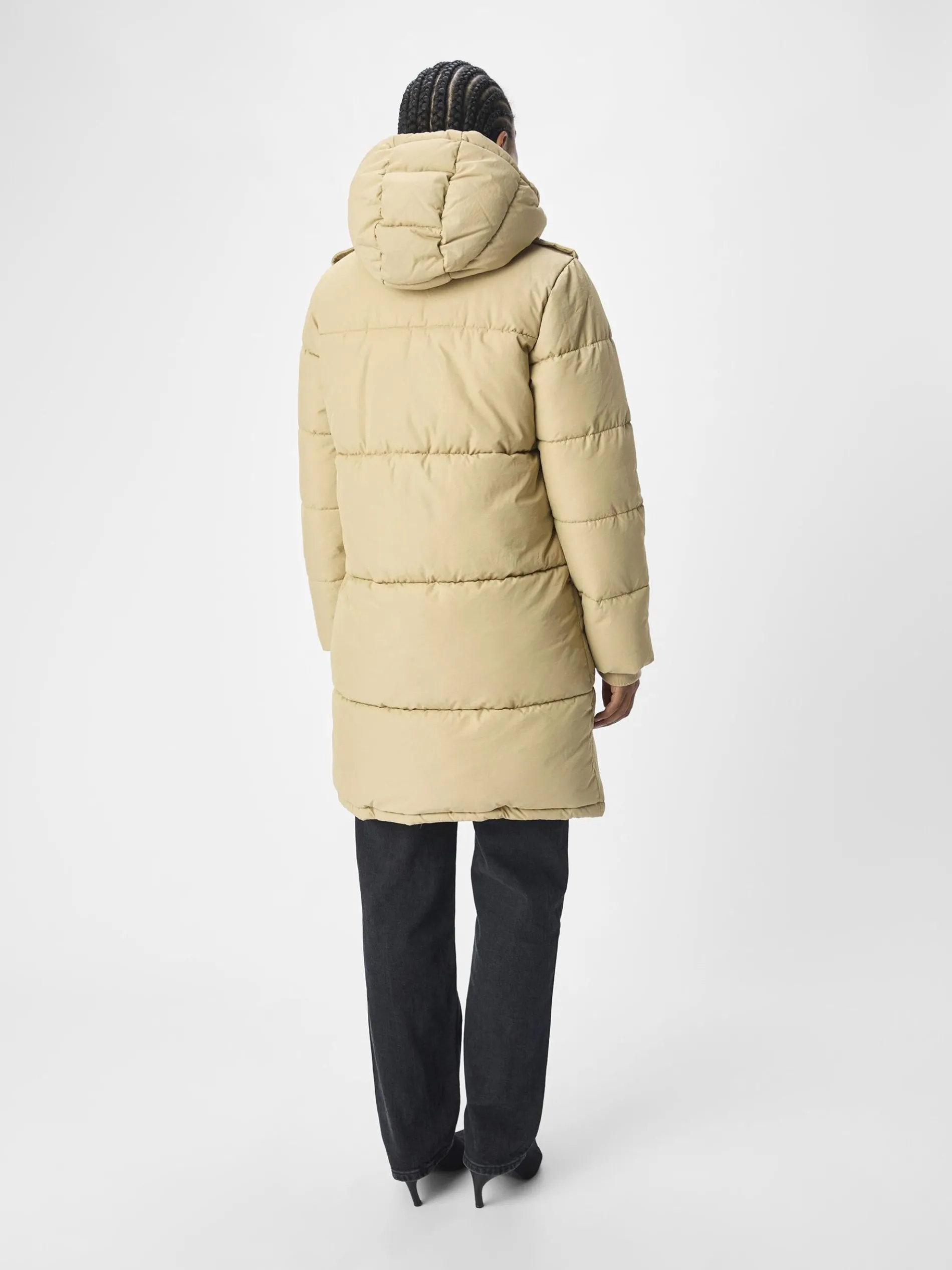 OBJZHANNA GEWATTEERDE JAS