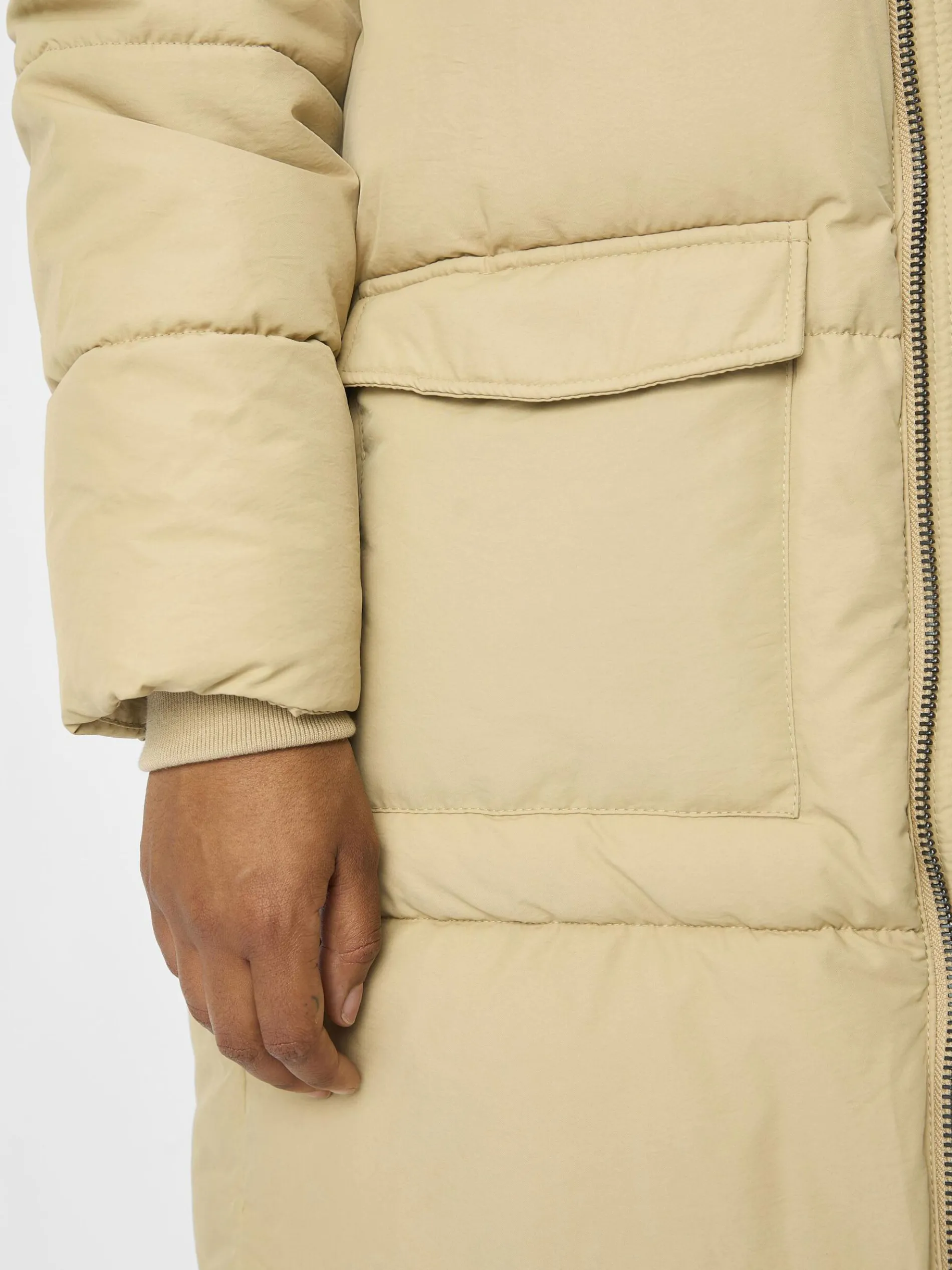 OBJZHANNA GEWATTEERDE JAS